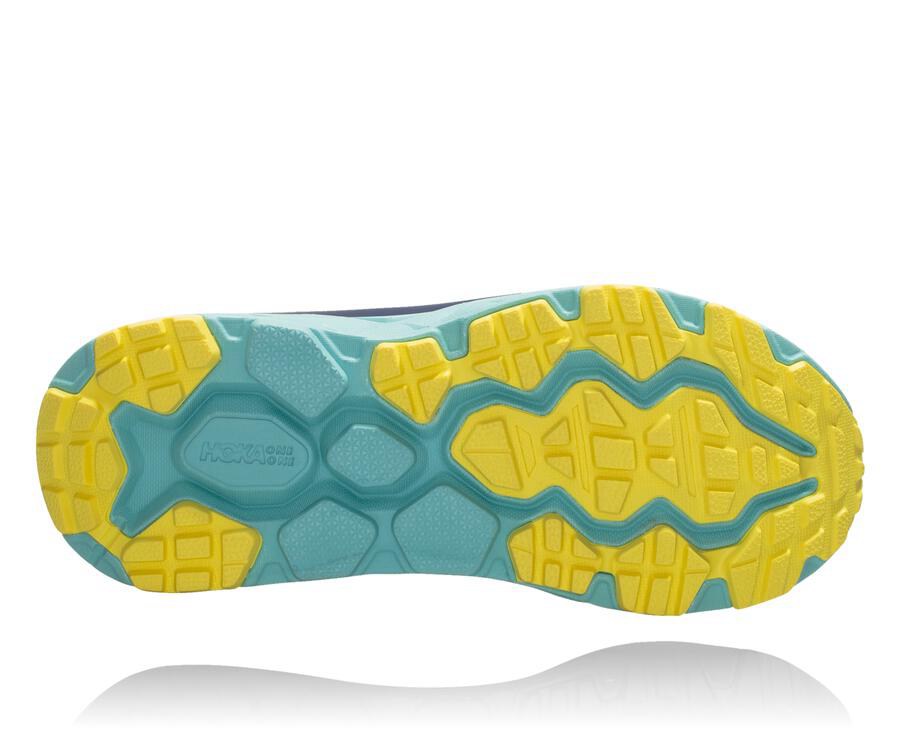 Hoka One One Womens Trail Shoes - Challenger ATR 5 - Blue - XNCO75190